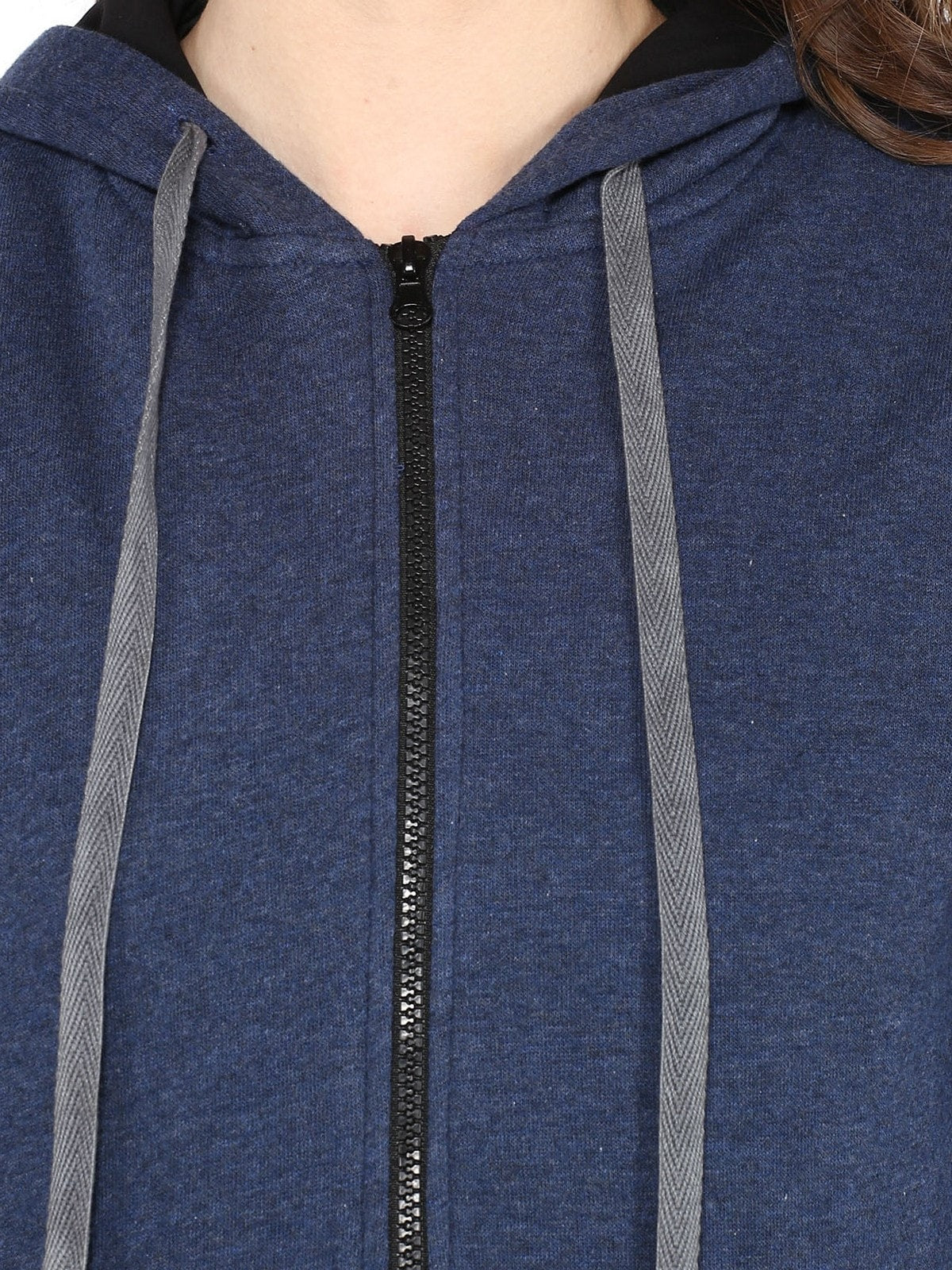 Solid Hooded Sweatshirts With Pockets