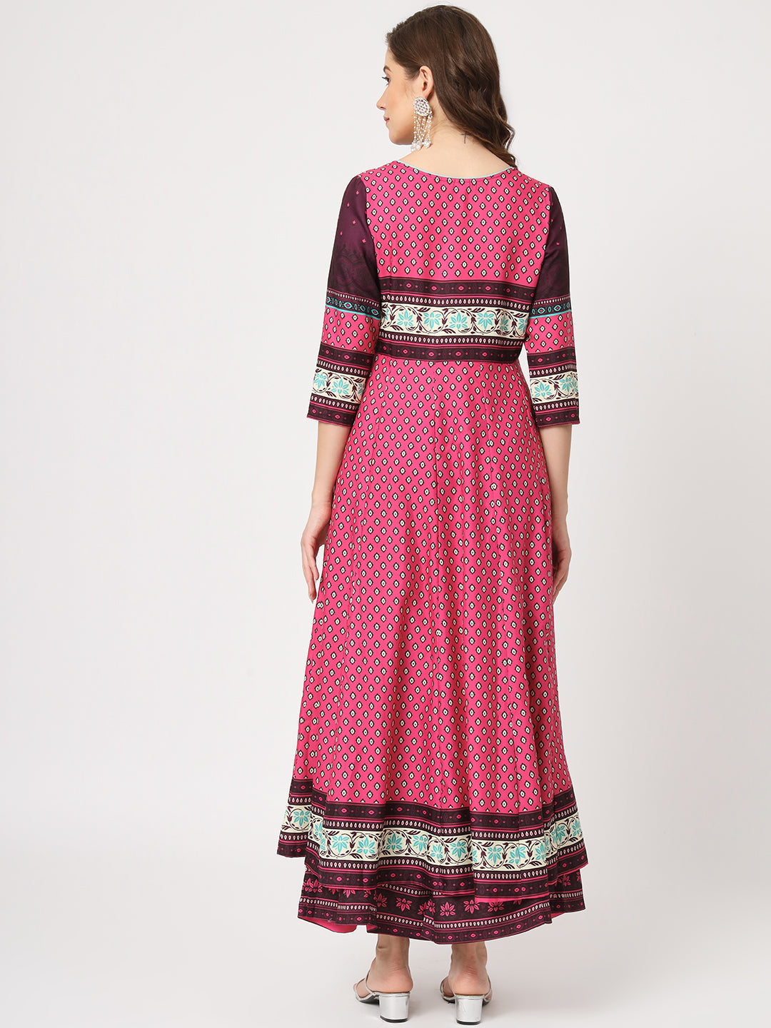 Mughal Printed Flared Kurta