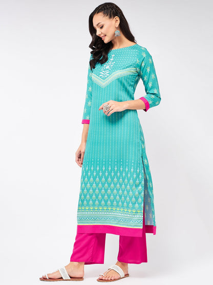 Jaipur Haat V-Shape Placement Kurta