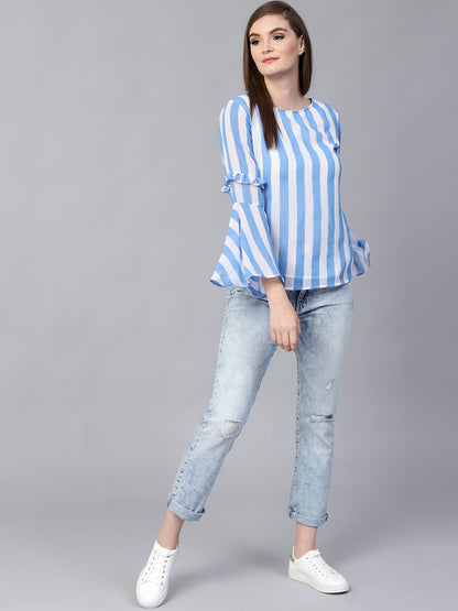 Pannkh Women's Stripe Top