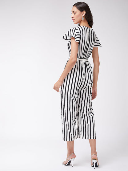 Monocromatic Stripes Jumpsuit